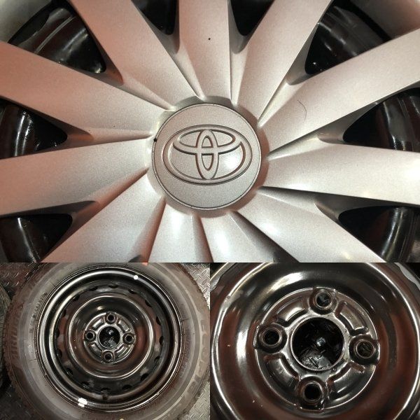 BS EP150 155/70R13】夏タイヤ【トヨタ ピクシス 純正ホイール 13 