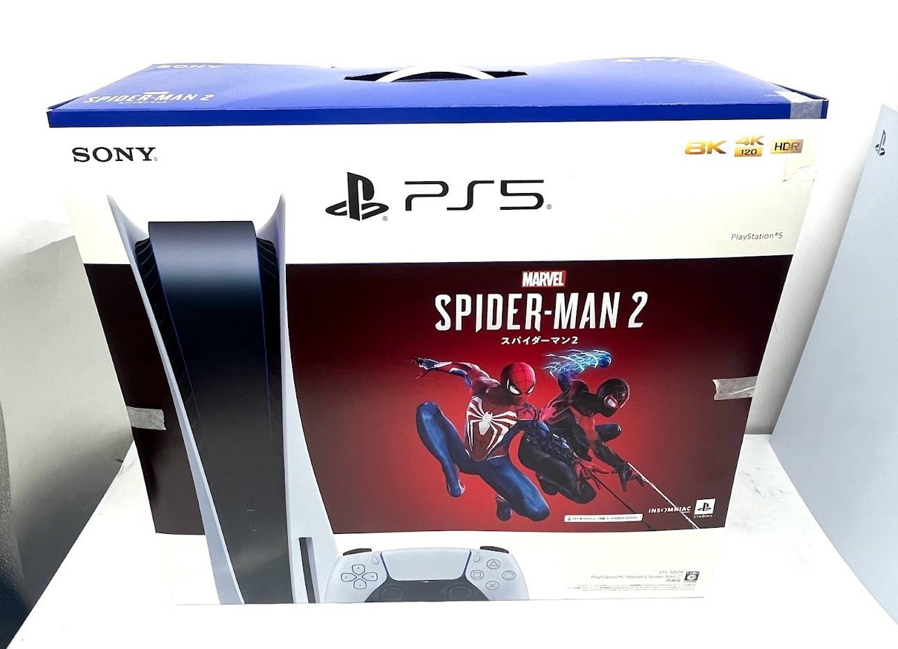 PS5 コントローラー欠品】 PlayStation5 “Marvel's Spider-Man 2” 同梱 