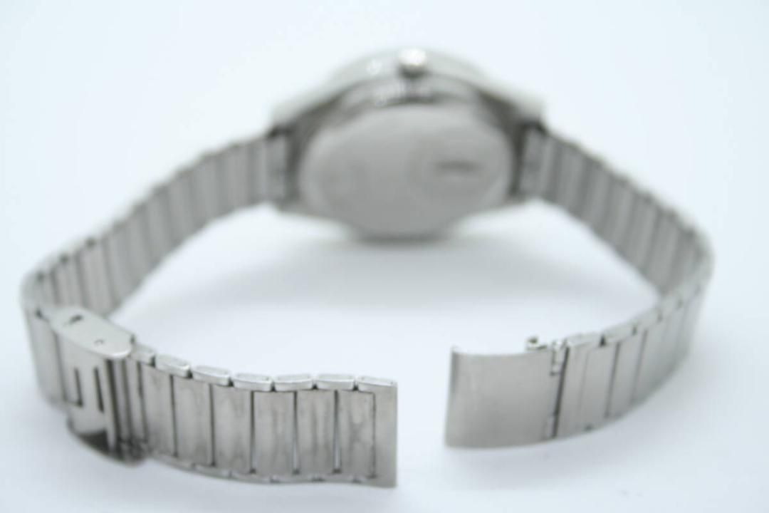 美品 稼働品 ビンテージ セイコーキングクオーツ メンズ腕時計 シルバー レア セイコー SEIKO 5855-5000 KING QUARTZ キングクオーツ 腕時計