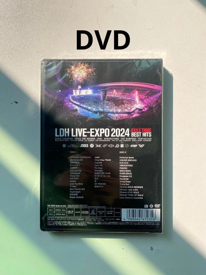 LDH LIVE-EXPO 2024 BEST HITS DVD 2枚組 - メルカリ
