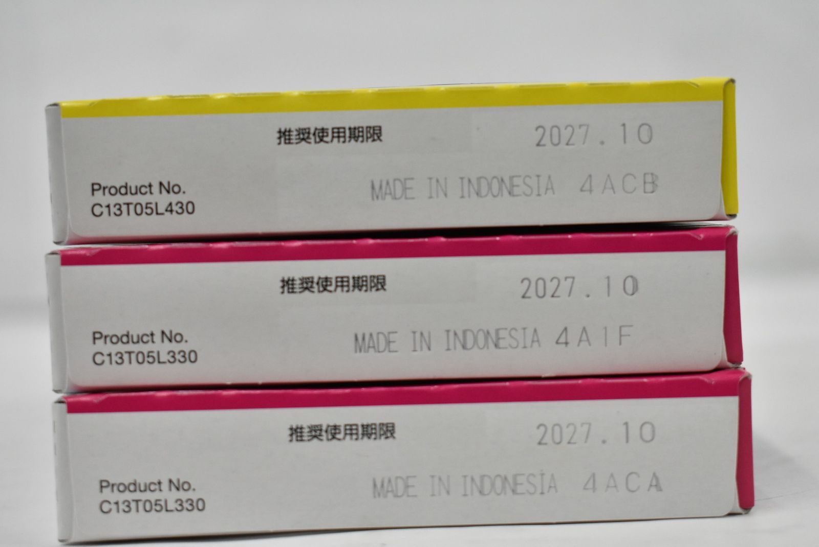 寓話的な エプソン 純正 トナー IB07KB MB YB 3色5本 マゼンタ イエロー ブラック EPSON IT7D14IFMCLC-L04-byebye 大特価!!