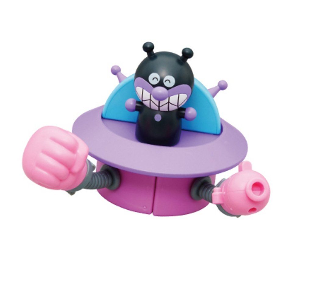 アンパンマン 磁石でパチッと! ひらめきキューブ バイキンUFOセット 