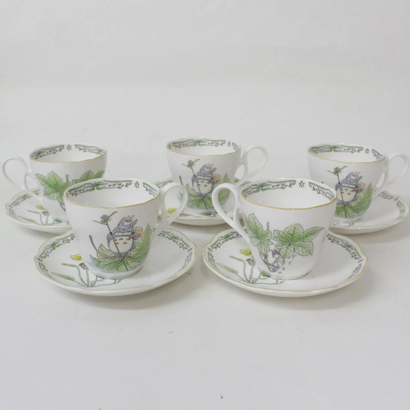 ☆194 Noritake ノリタケ となりのトトロ サロンセット カップ