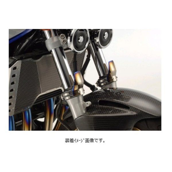 K-FACTORY（ケイファクトリー） フロントフォークガード チタン