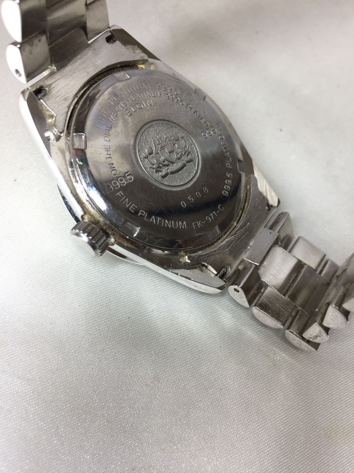 ジャンク ELGIN クォーツ腕時計 A3031 ジャンク ELGIN クォーツ腕時計 A3031