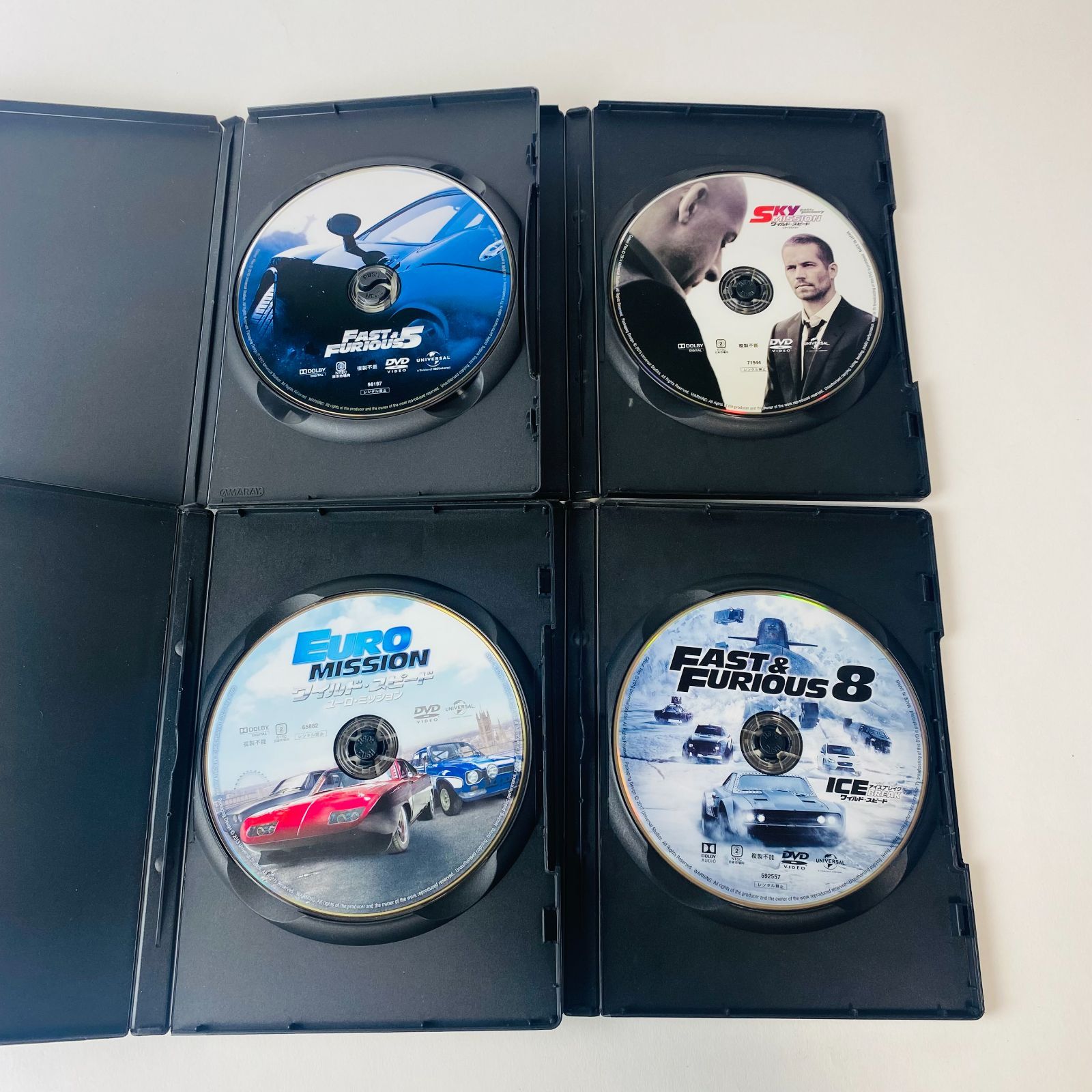 セル版] ワイルド・スピード 8作品セット [D]【DVD】 - メルカリ