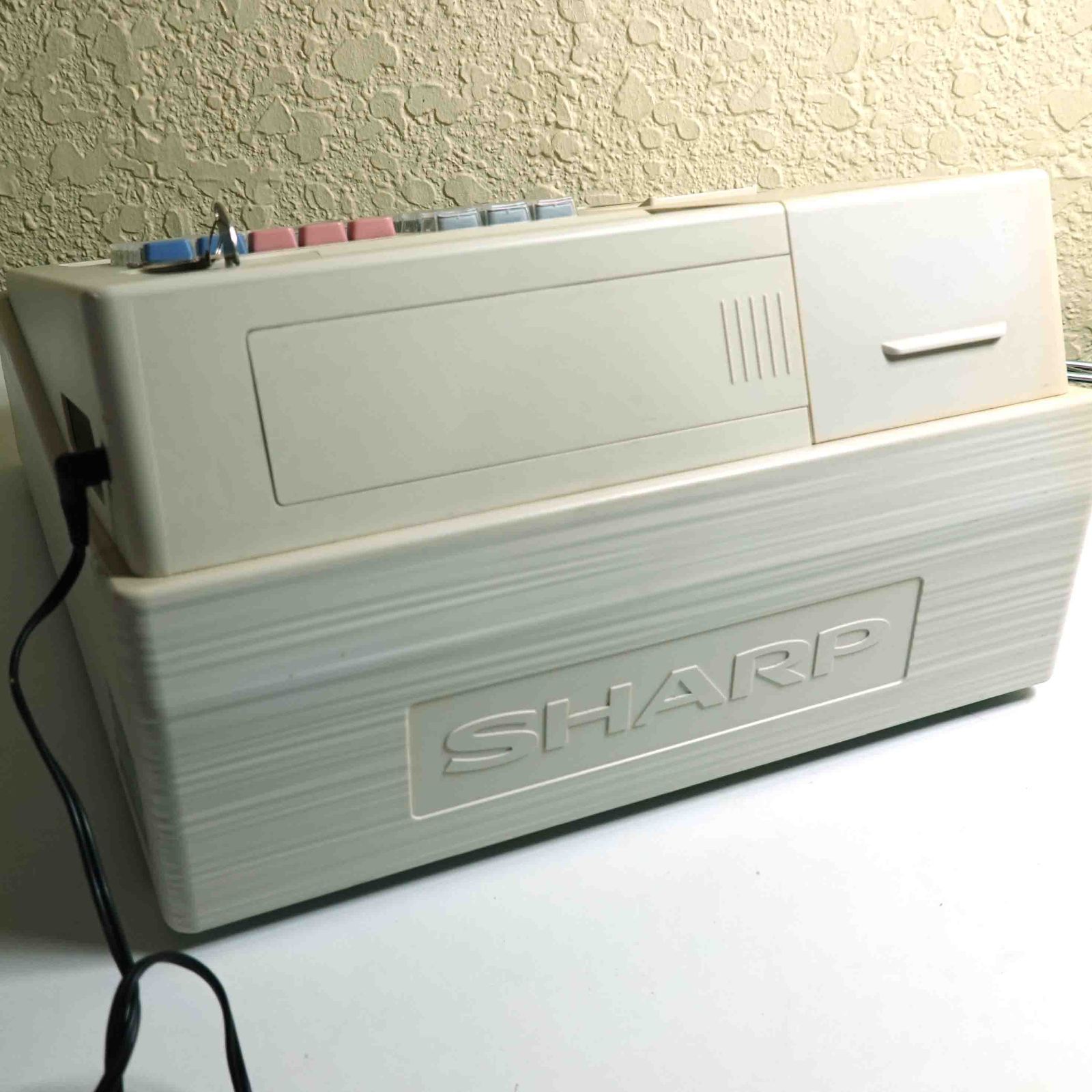 中古品 動作確認済】シャープレジスター 白 XE-A147-W PC連携