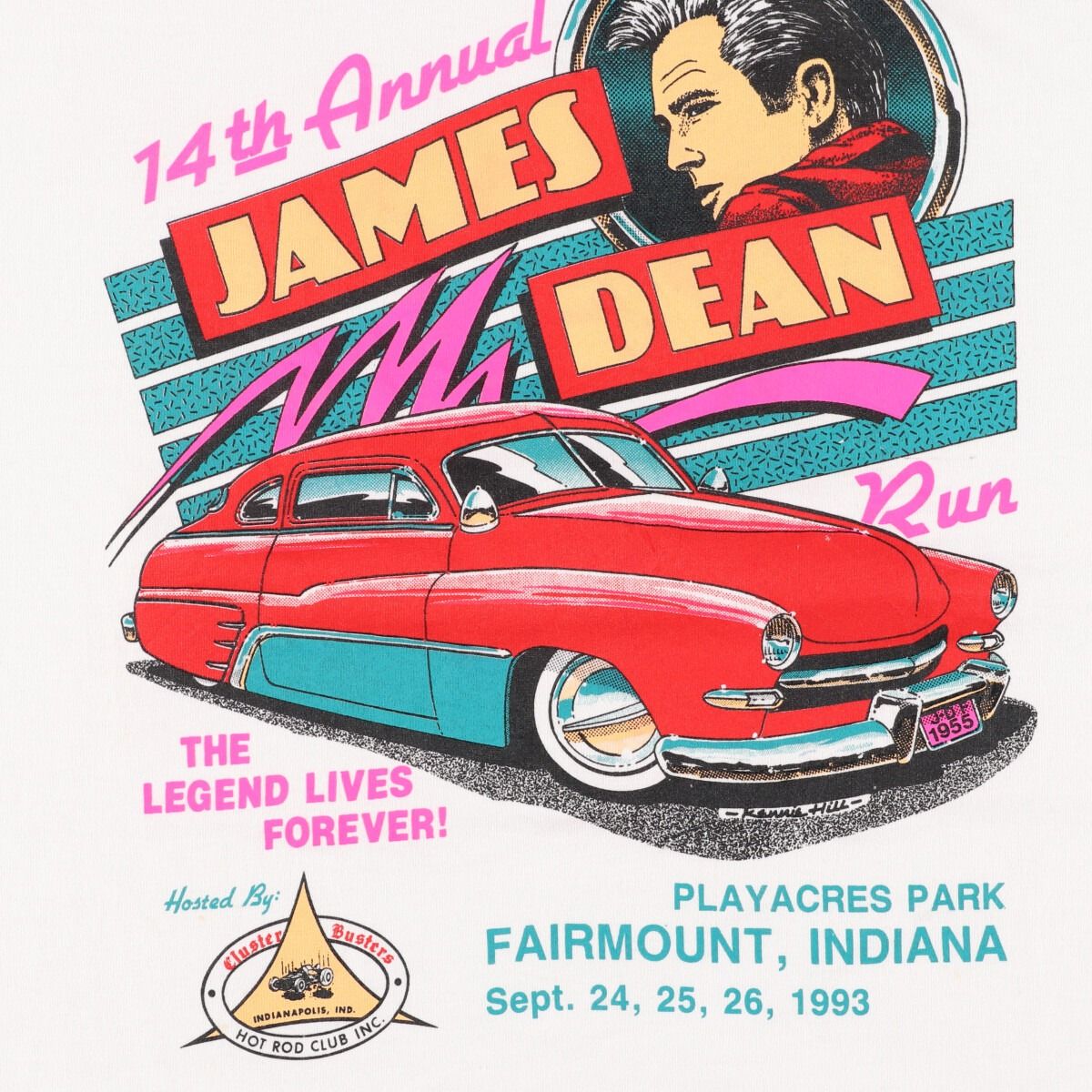 古着 90年代 フルーツオブザルーム FRUIT OF THE LOOM JAMES DEAN 