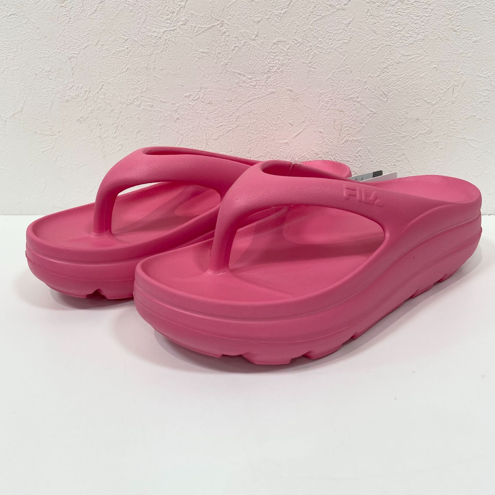 JUICY COUTURE ビーチサンダル メタリック フューシャピンク 約