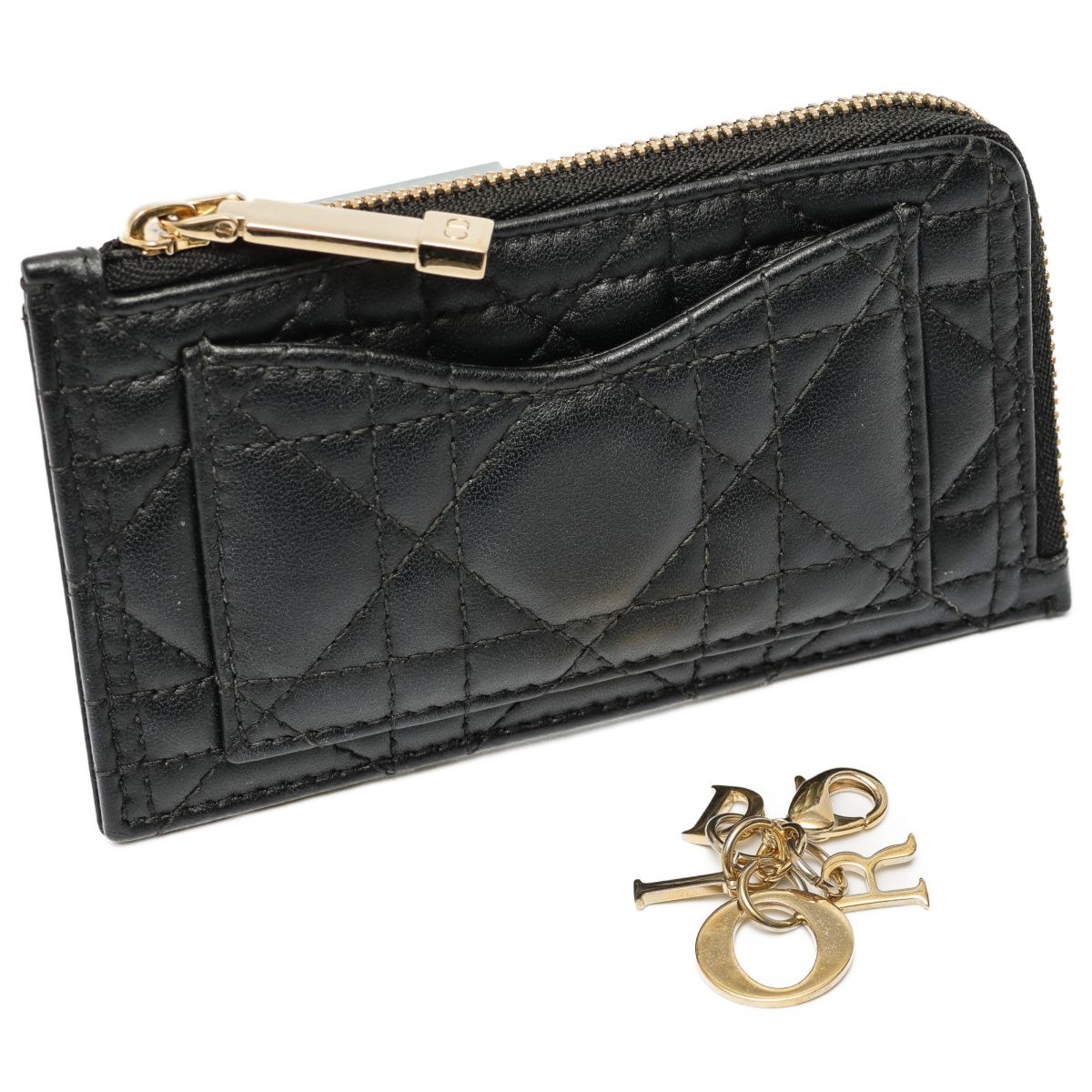 ディオール/DIOR レディディオール コスモス ジップ カードホルダー  