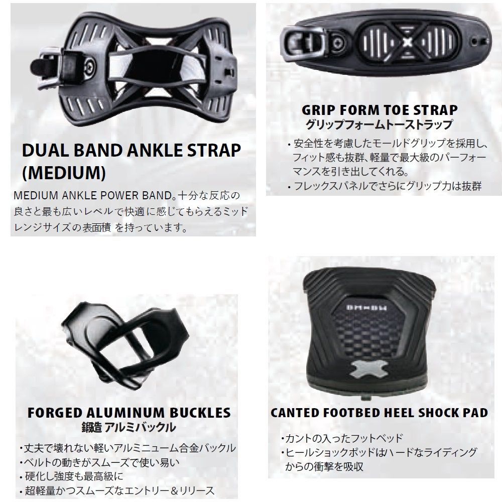 新作もいち早くお手元に！ 26 BENTMETAL TRANSFER - BLACK - Mサイズ 保証付 スノーボード バインディング 絶対にお買得!