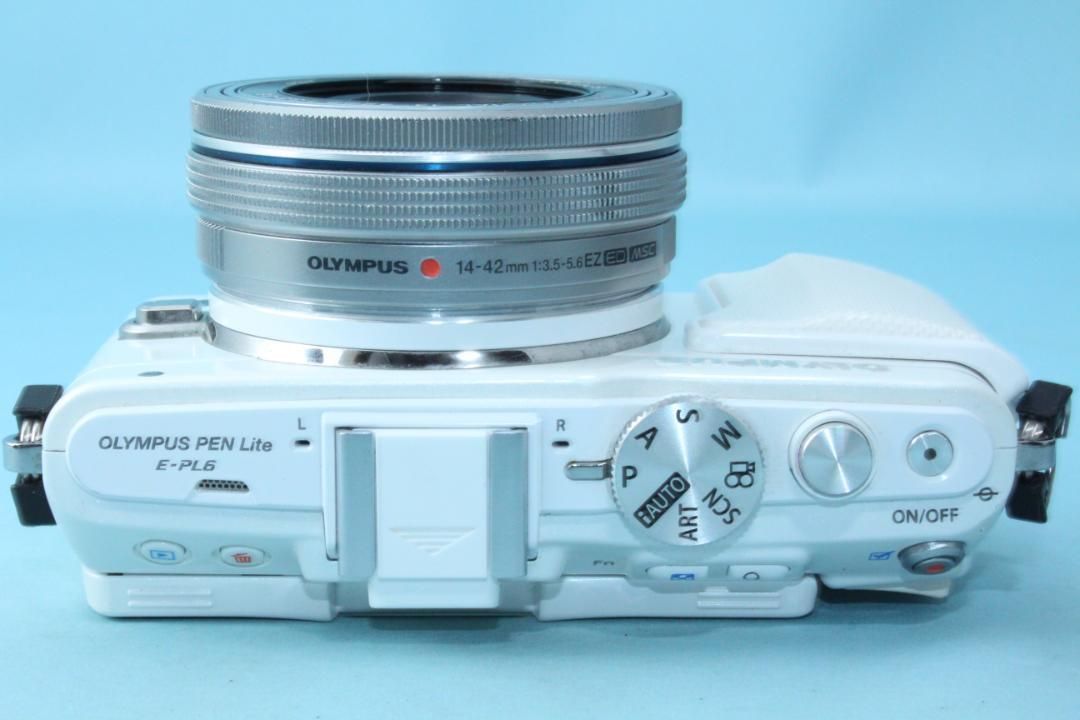 美品 OLYMPUS PEN Lite E-PL6 ダブルズームキット 返品保証 Amazon | OLYMPUS ミラーレス一眼 PEN Lite E-PL6 ダブルズームキット
