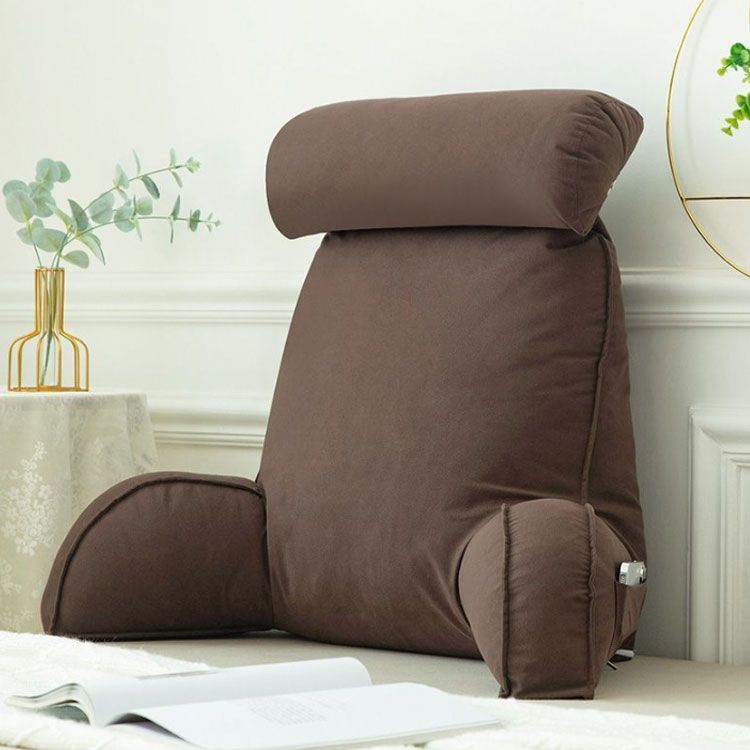 いつでも背もたれ 肘付き クッション GY色 楽天市場】☆12%OFF！楽天