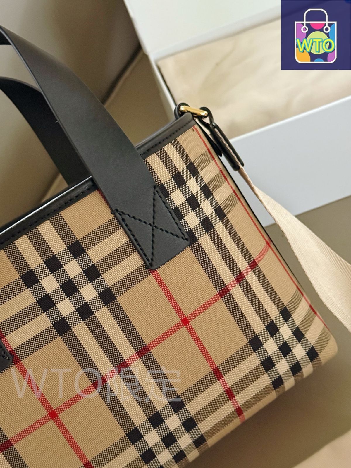 今日特価】Burberry バーバリー キッズトートバッグシリーズ