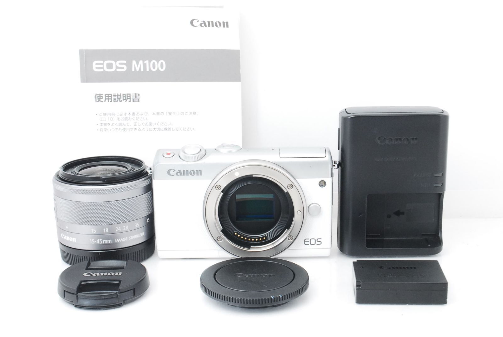 ❤️コンパクト・オシャレ・ハイクオリティカメラ☆キヤノン EOS M100
