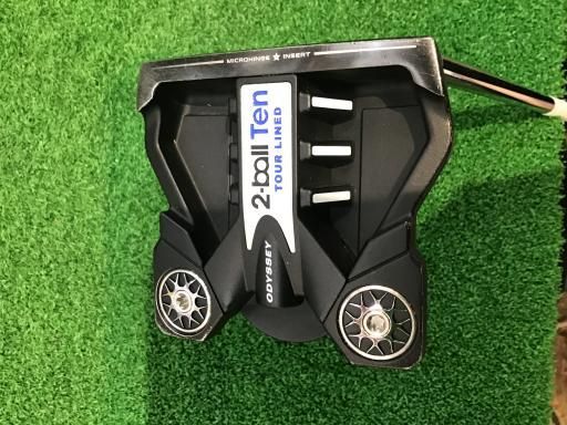 中古】 オデッセイ 2-BALL TEN S TOUR LINED 34インチ パター PT