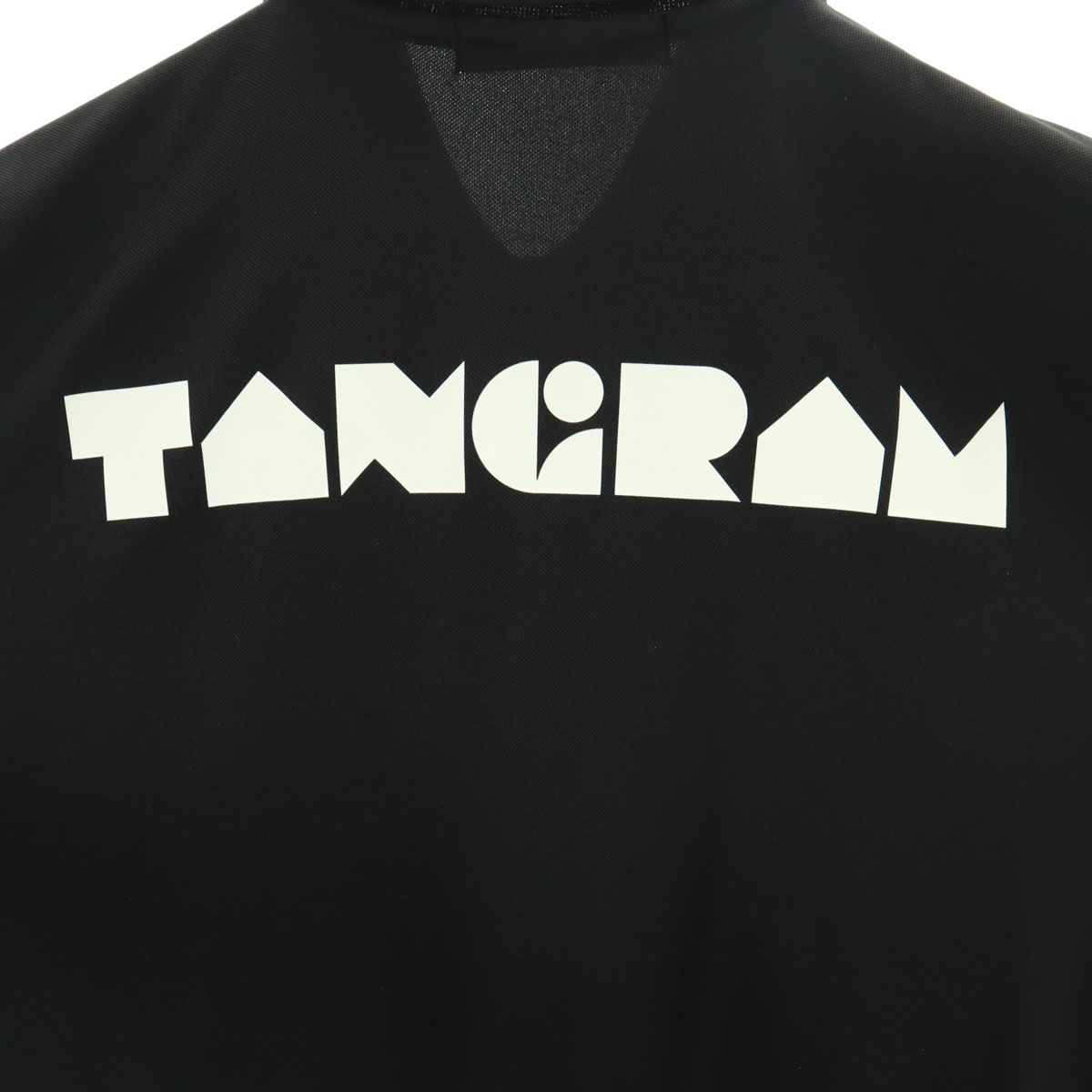 TANGRAM タングラム 半袖 ポロシャツ L ブラック メンズ 古着