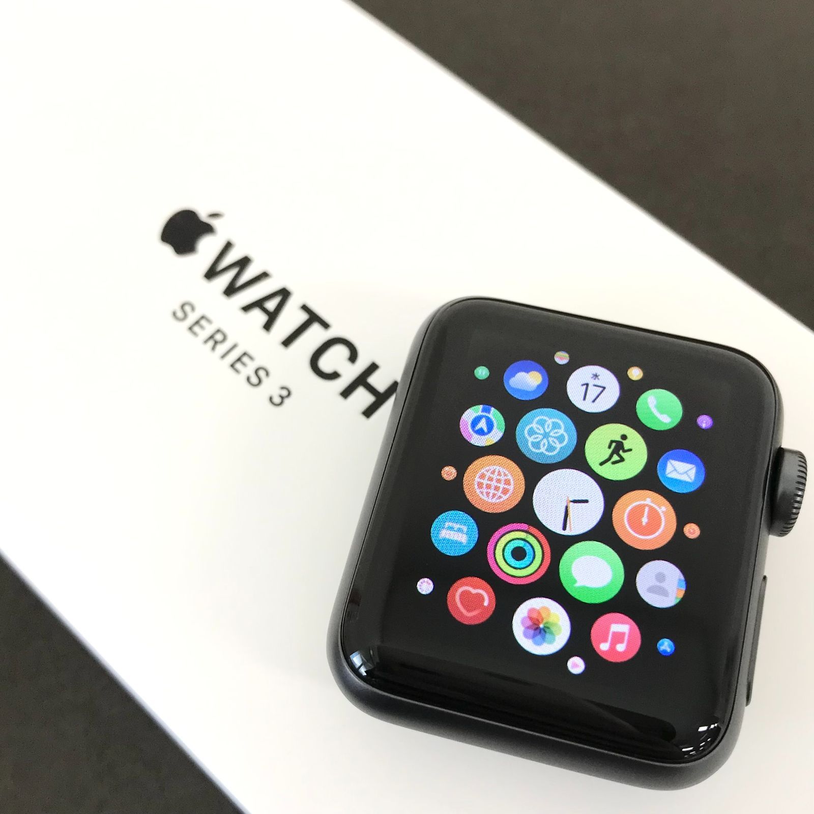 θ【美品/BT容量100％】AppleWatchSeries3 GPS 38mm - 買取ELITE