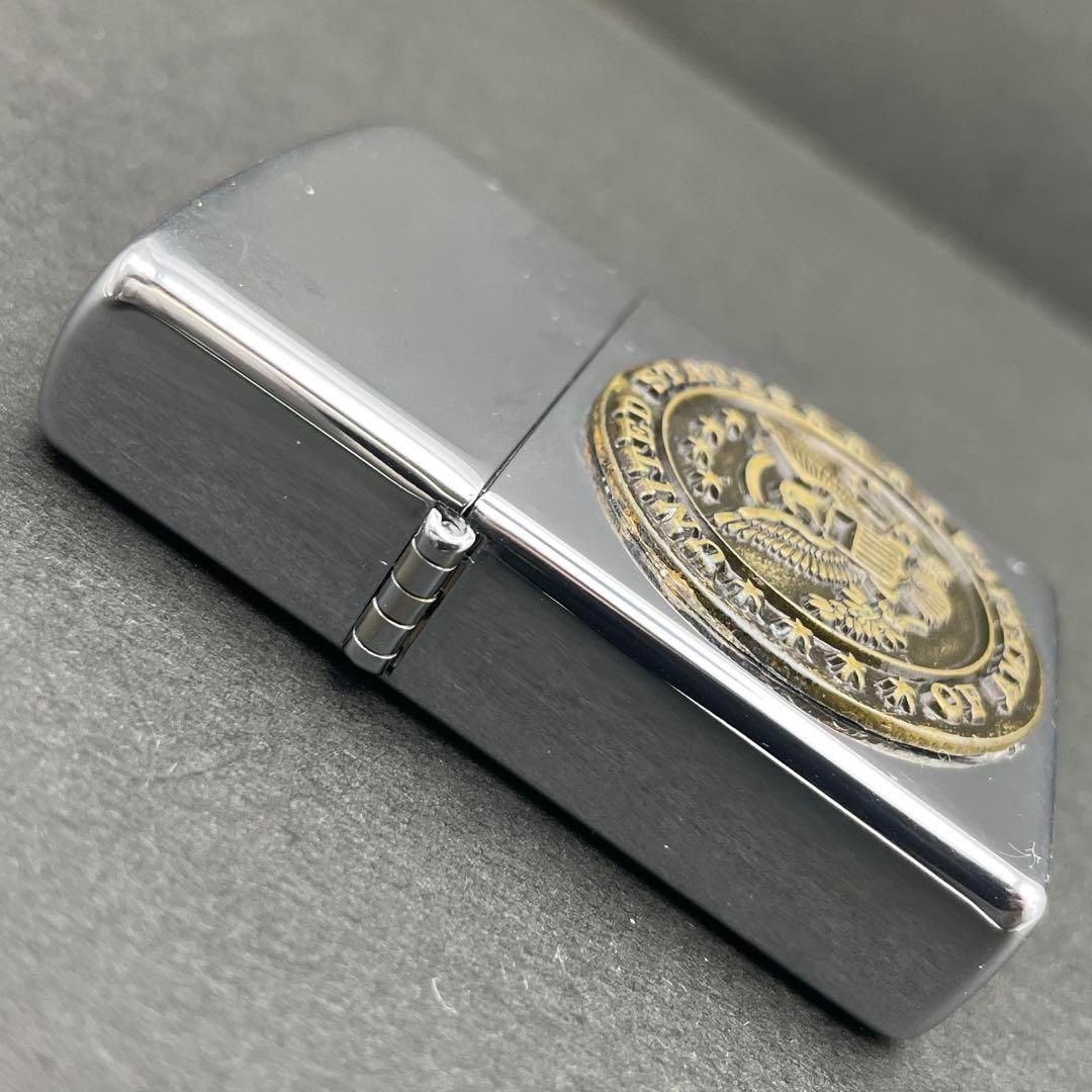 Zippo カナダONTARIO製 USAアメリカ合衆国メタル貼り 1994年製 Zippo カナダONTARIO製 USAアメリカ合衆国メタル貼り 1994年製