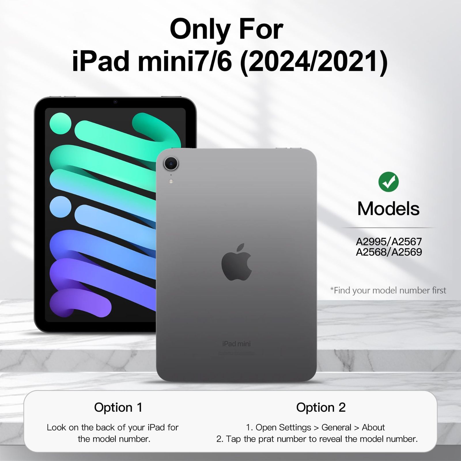 第6世代 8 3インチ 2021 Apple ケース Pencilのペアリングと充電に対応 mini 6 オートスリープ機能 iPad ひび割れない 第7世代 2025 全面保護 Pro PUレザー製スマートケース A 1