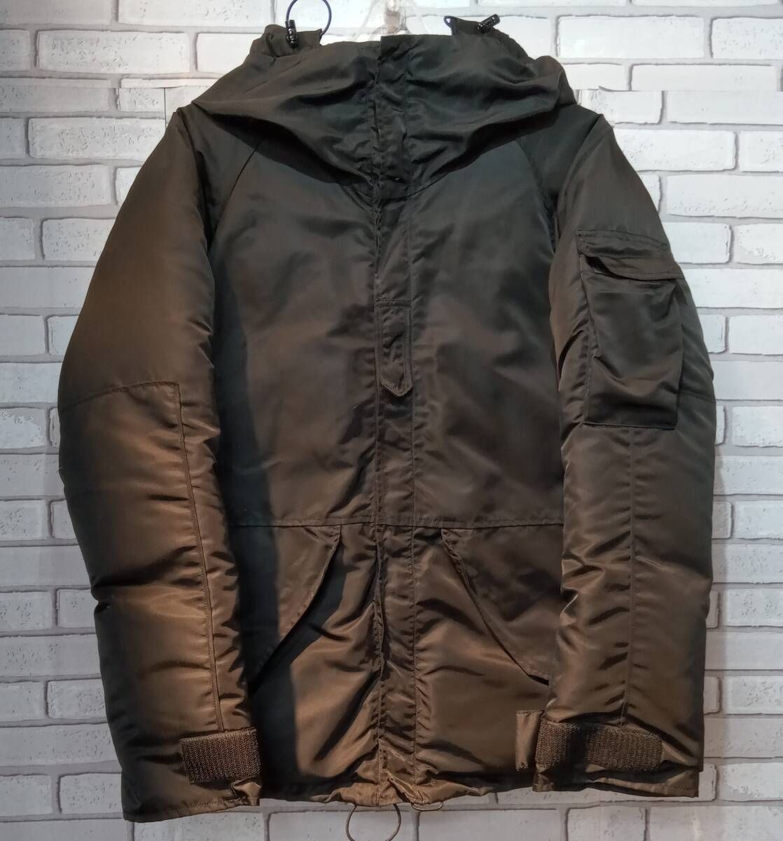 BUZZ RICKSON'S バズ リクソンズ WILLIAM GIBSON BLACK ECWCS DOWN