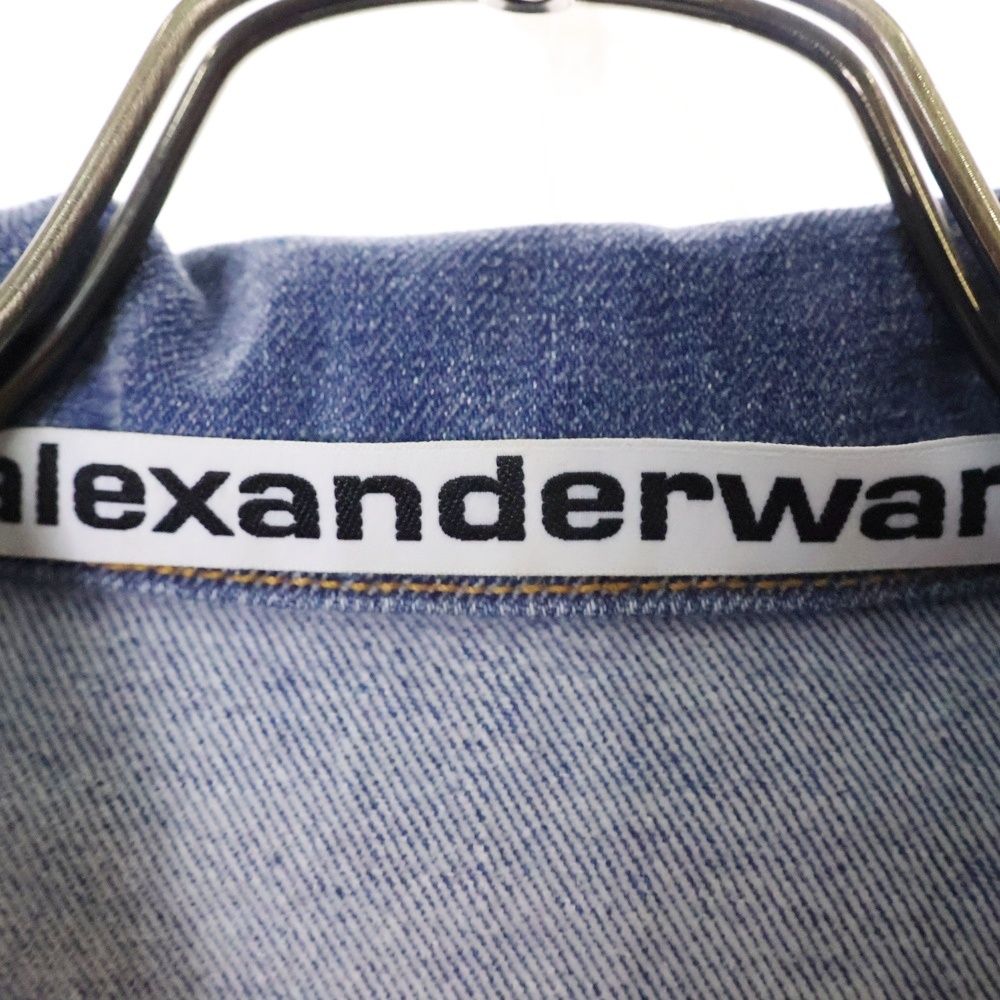 ALEXANDER WANG (アレキサンダーワン) Brushed Denim Jacket