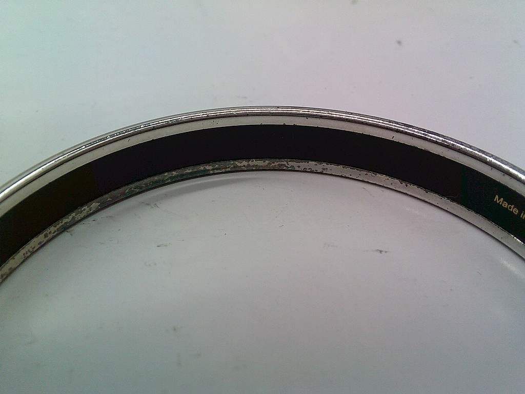 エルメス HERMES  バングル 馬車柄 ライトブルー×シルバー 190324004.jpg