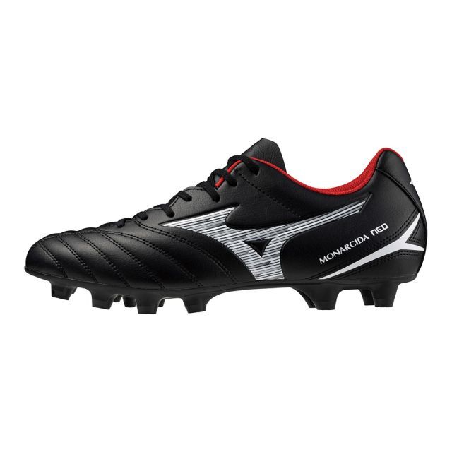 MIZUNO　ミズノ　モナルシーダNEO III SELECT　サッカー／フットボール　スパイク　P1GA242501　ブラック×ホワイト　7700　24SS