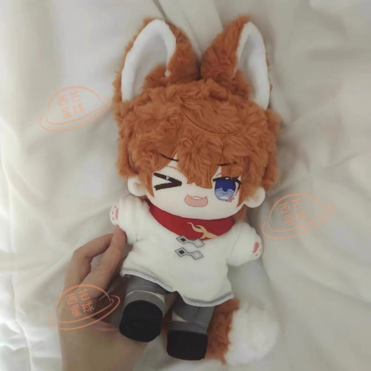 原神 Genshin タルタリヤ 20cm 着せ替えぬいぐるみ 本体＋衣装  