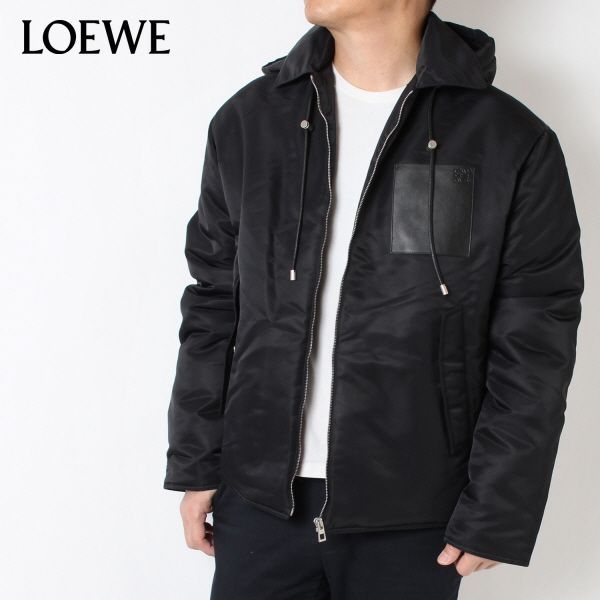 25SSモデル ロエベ LOEWE HOODED JACKET パデット フーデッド