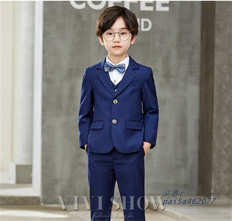  小学校 卒業式 子供服 入学式 スーツ 男の子 おしゃれ キッズ ブレザー ネクタイ ワイシャツ フォーマル ズボン ベスト pai 5 a 462077 スーツ ブレザー フォーマル ドレス スーツ
