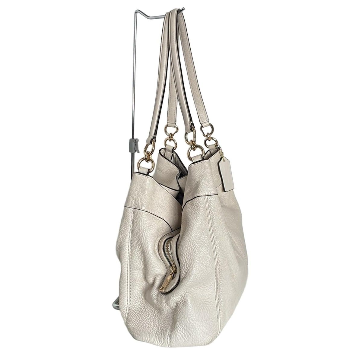 COACH コーチ ショルダーバッグ ペブルレザーレキシーショルダー F57545 アイボリー レザー