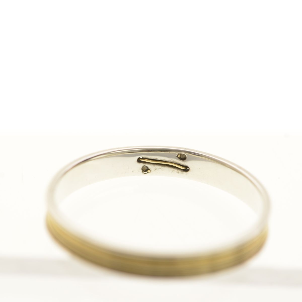 DANTOMIMATSU】SPOOL RING SHORT - half wound [ 18KYG / SILVER925 