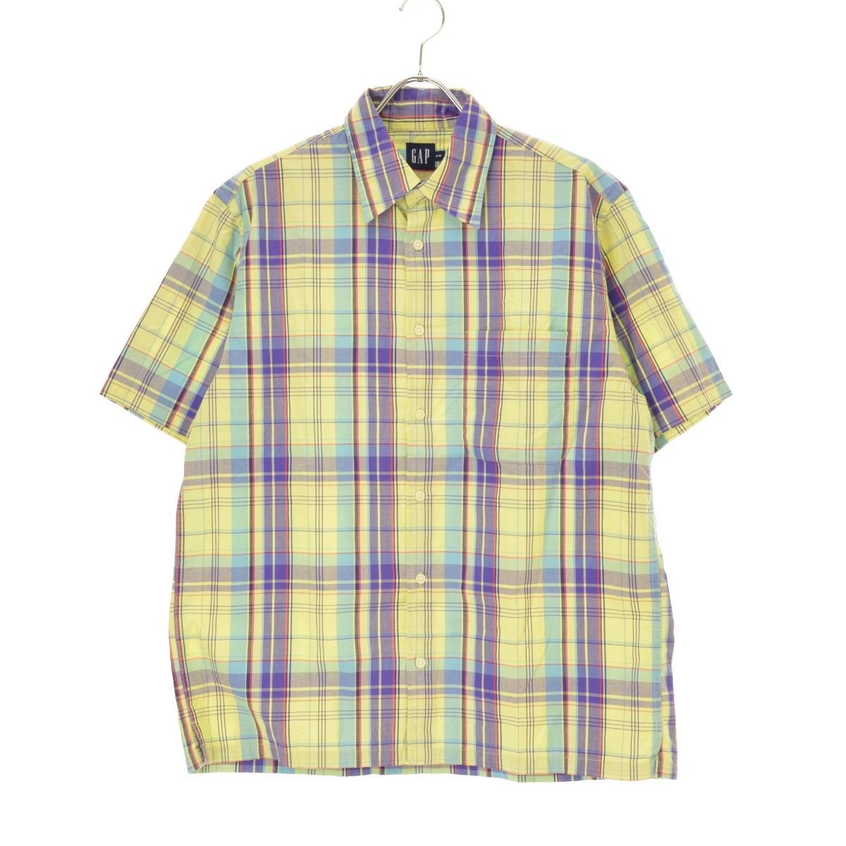 GAP】00s チェック半袖シャツ - メルカリ