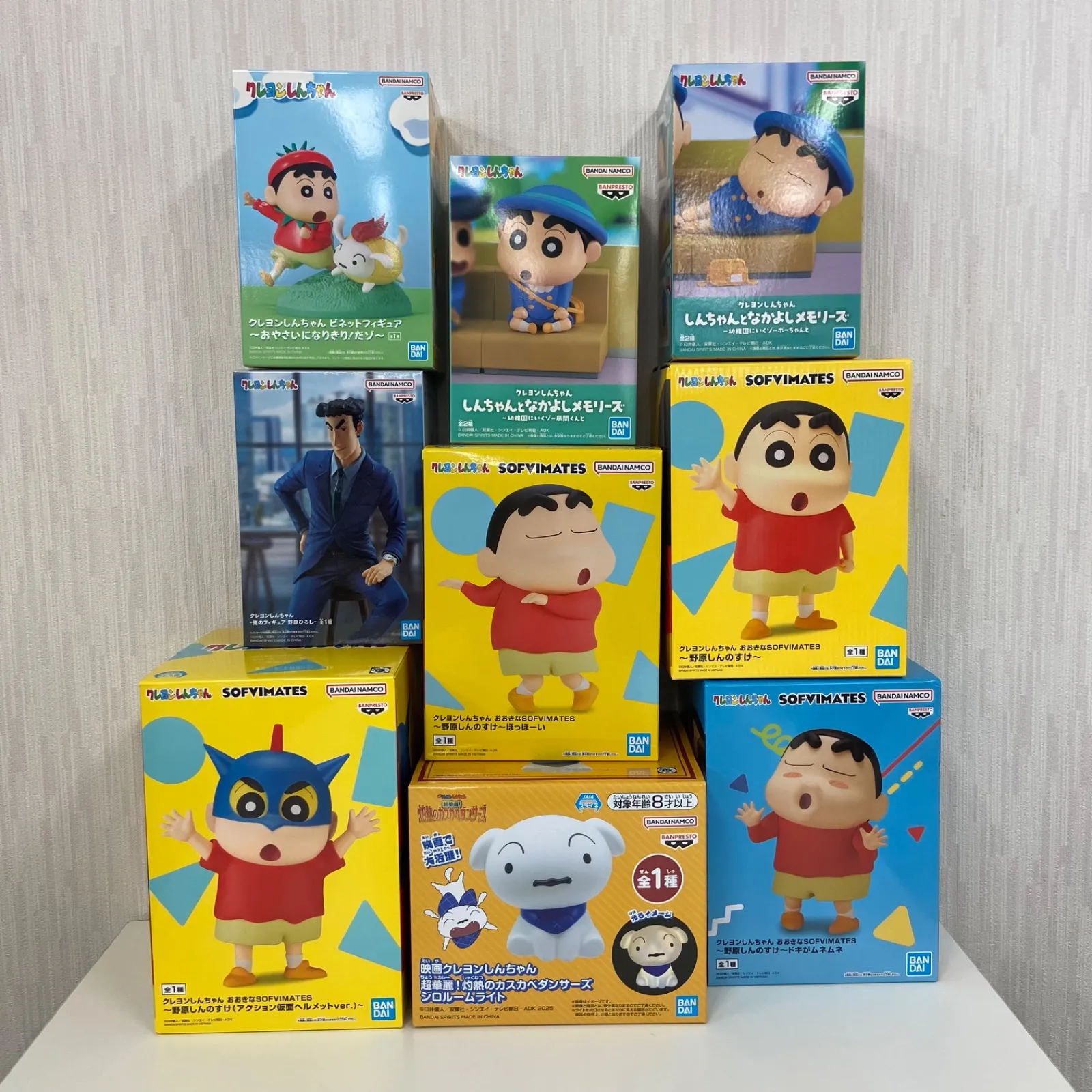 クレヨンしんちゃん フィギュア 19体セット シロルームライトおまけ クレヨンしんちゃん フィギュア 19体セット シロルームライトおまけ