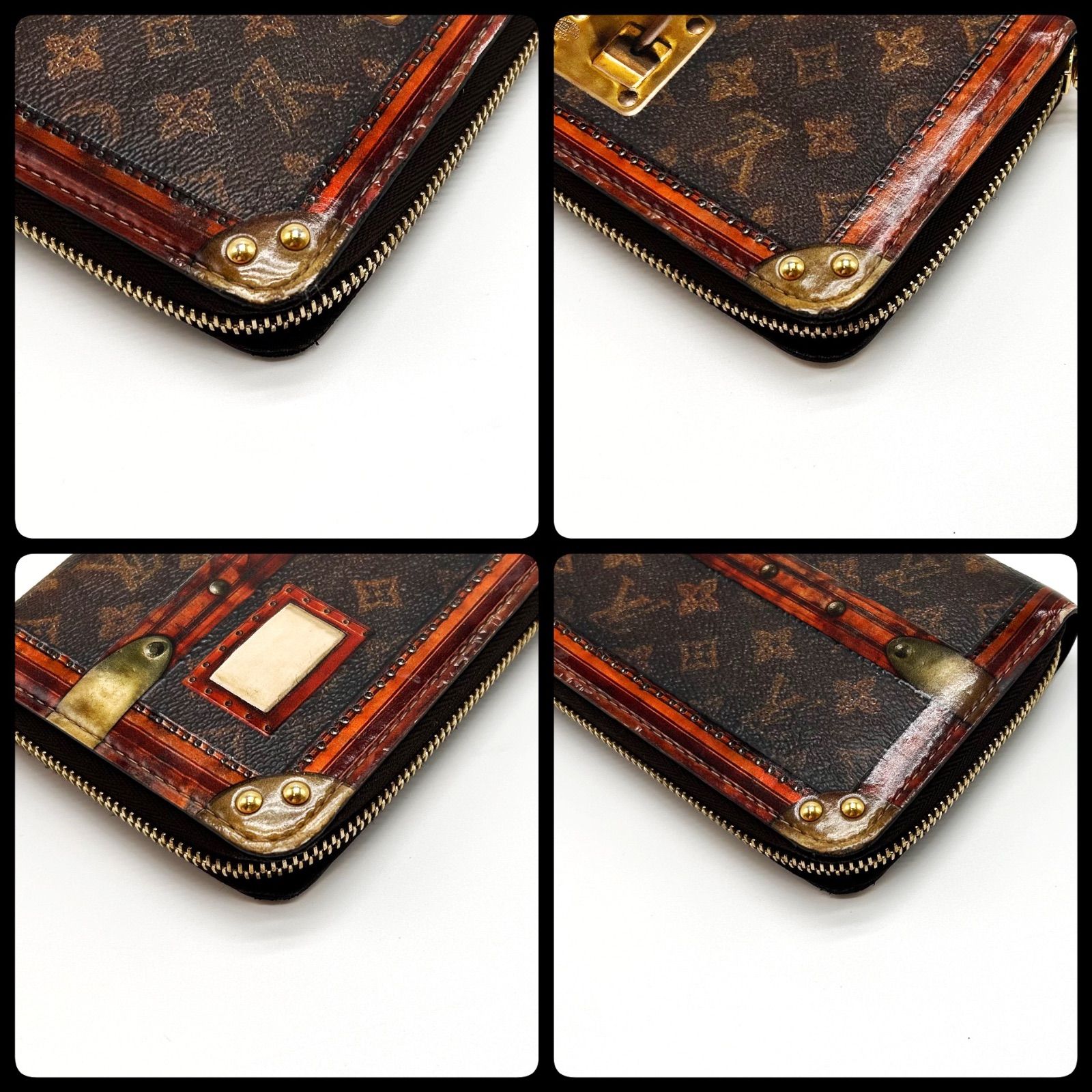 希少 美品 LOUIS VUITTON ルイヴィトン トランクタイム ジッパー 