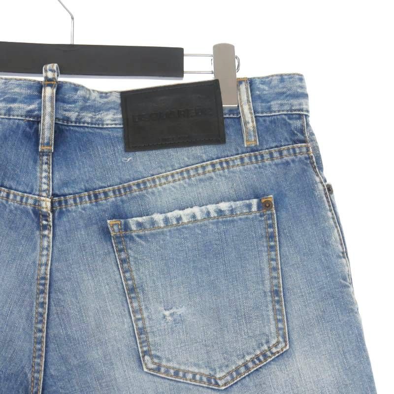 ディースクエアード DSQUARED2 23AW ダメージデニム ショート