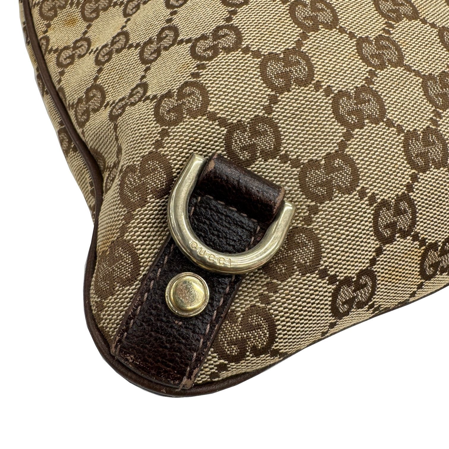 GUCCI グッチ GGキャンバス 131326 ブラウン ショルダーバッグ