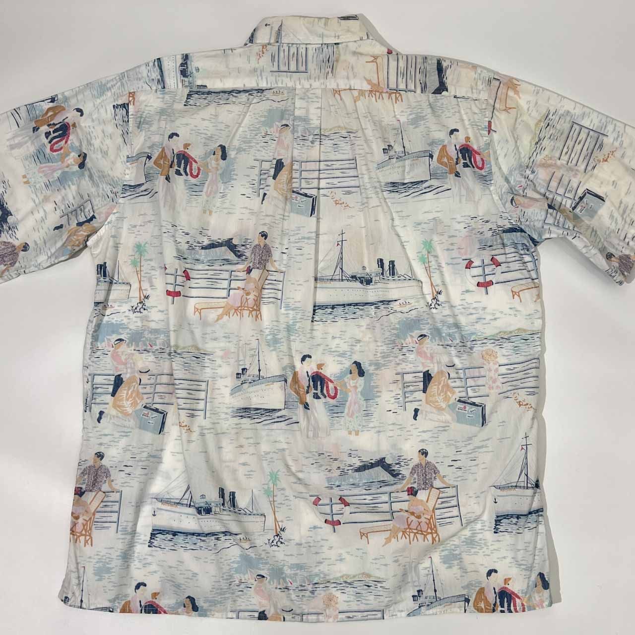【未使用品】Rayn Spooner 80s90s アロハシャツ 綿100% 楽天市場】80〜90's Reyn Spooner サーフボード柄 レーヨン