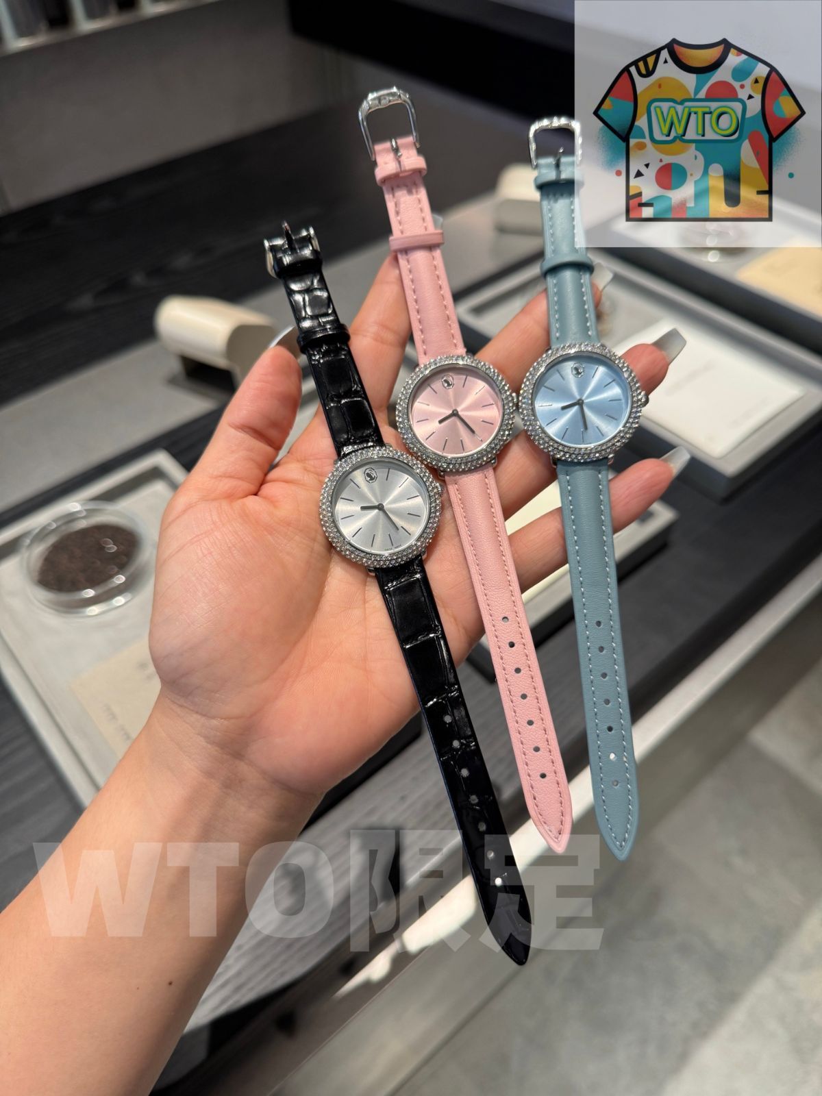 今日WTO】Swarovski スワロフスキー サマーグロー レディース
