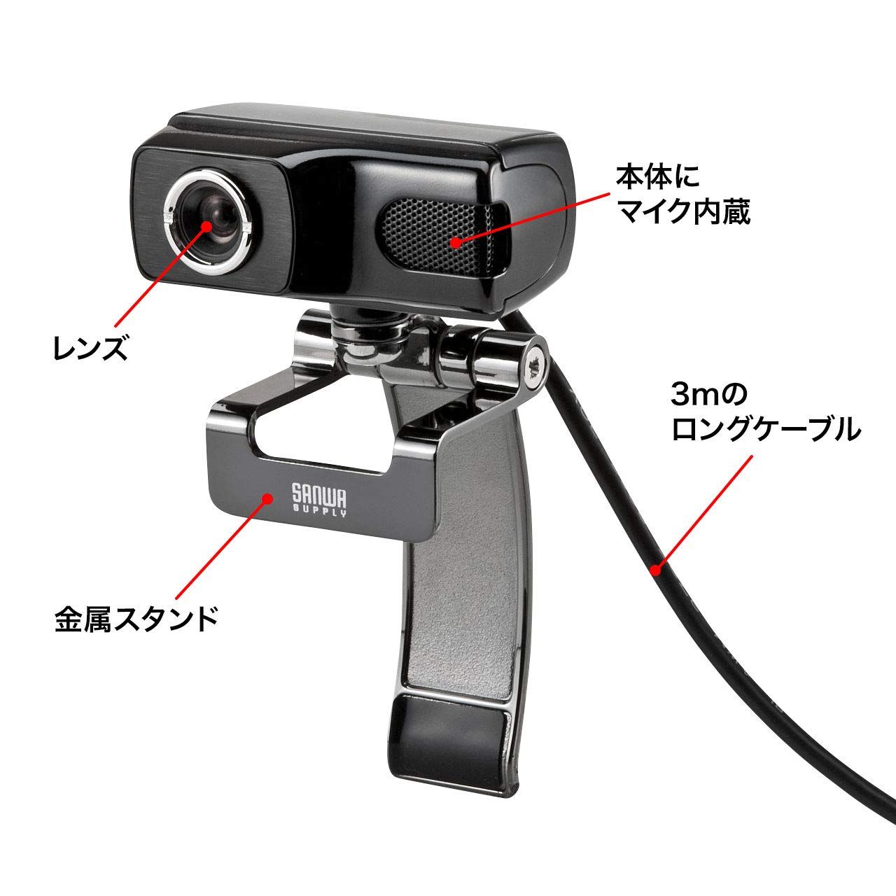 WEBカメラ USB接続