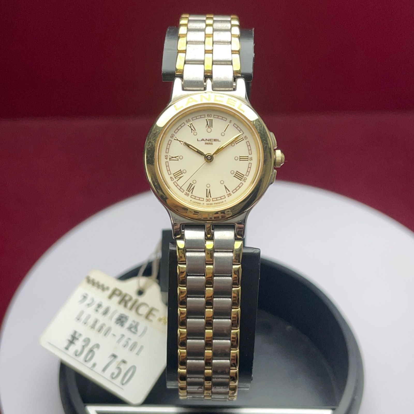 未使用 90s CITIZEN LANCEL QZ 純正ブレス 日本製 腕時計 - メルカリ