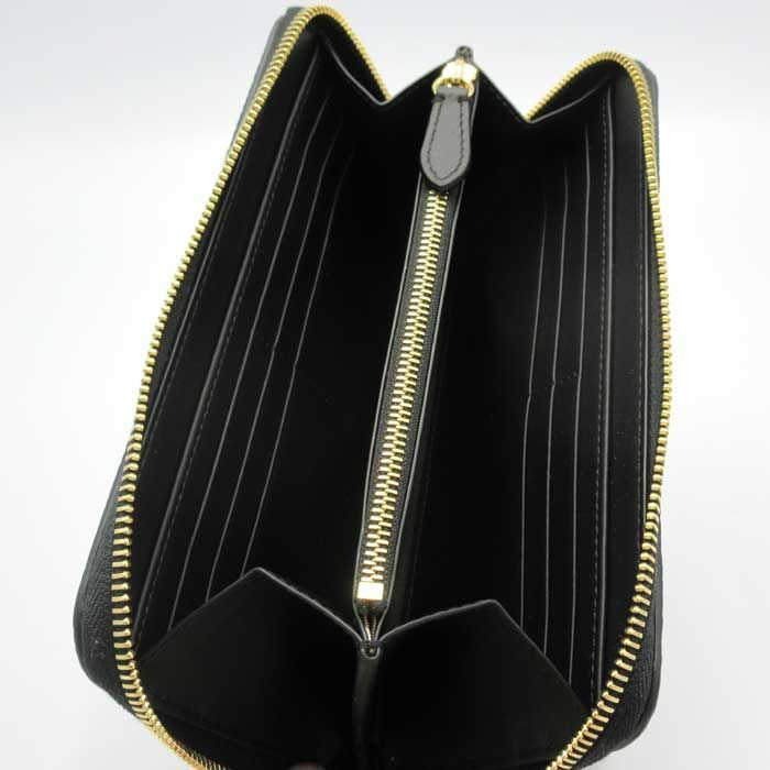 バーバリー 長財布 BURBERRY レザー ラージ ジップ アラウンド  