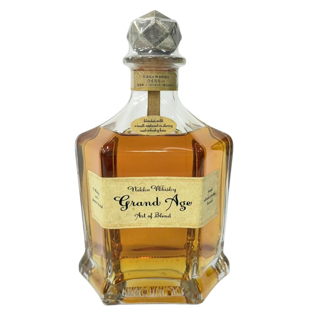 ニッカ ウイスキー Nikka Whisky ニッカ グランドエイジ Grand Age 未開栓 ウイスキー ユニセックス ニッカ ウイスキー Nikka Whisky ニッカ グランドエイジ Grand Age 未開栓