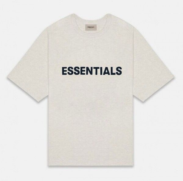 Fear of God (フィアオブゴッド) FOG ESSENTIALS (エフオージー エッセンシャルズ)ビックtシャツ ブランド ライトグレー  トップス tシャツ ユニセックス メンズ 人気 半袖 丸首 パンク系 グランジ 無地 ストリートファッション - メルカリ