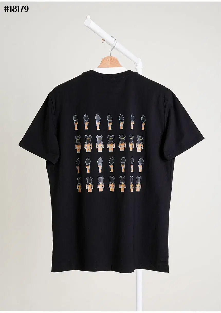 メンズゴルフウェア ブリックベア ハーフ スリーブ ラウンド Tシャツ