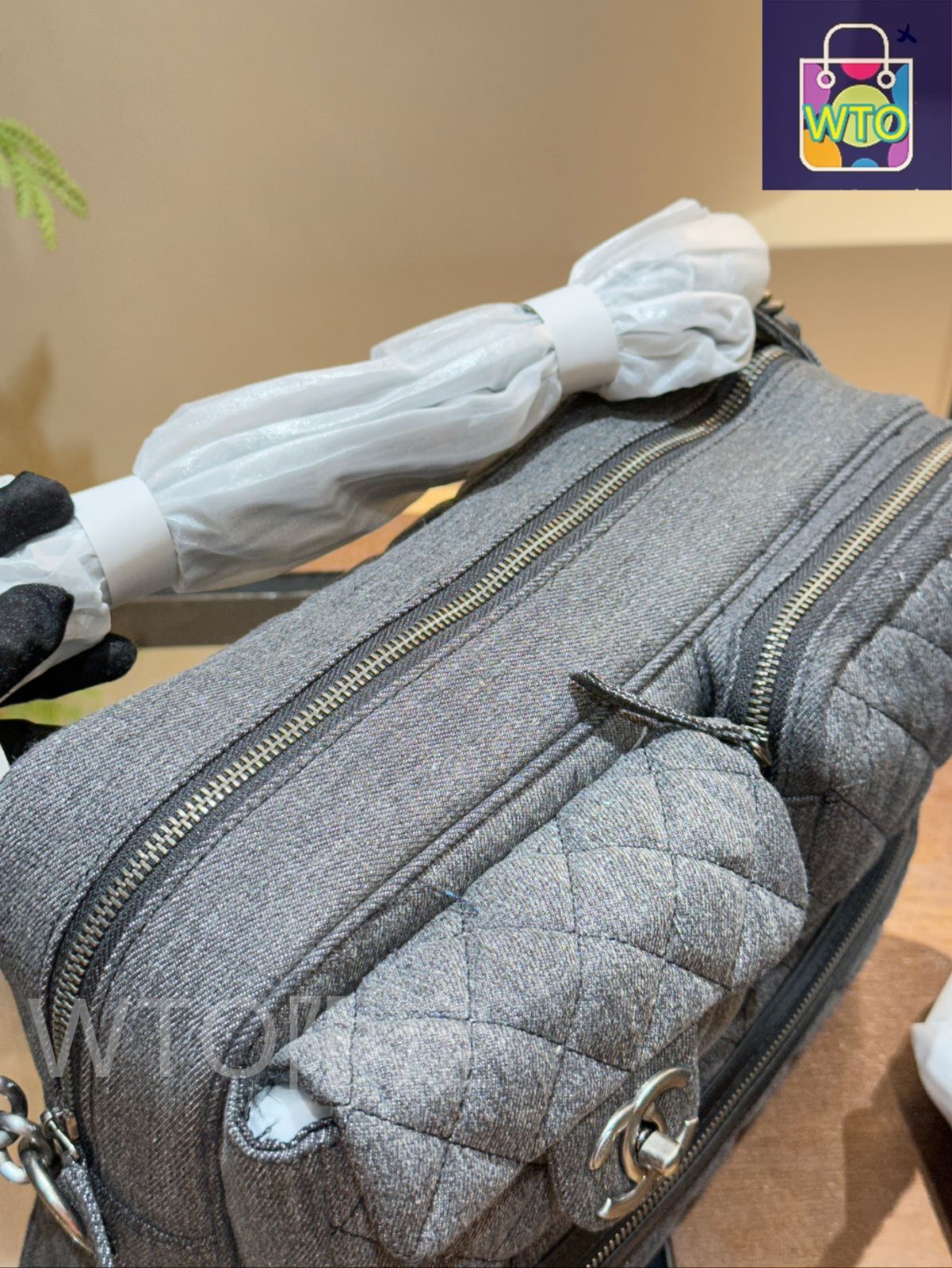 今日WTO】Chanel シャネル デニムバッグ ヴィンテージシリーズ