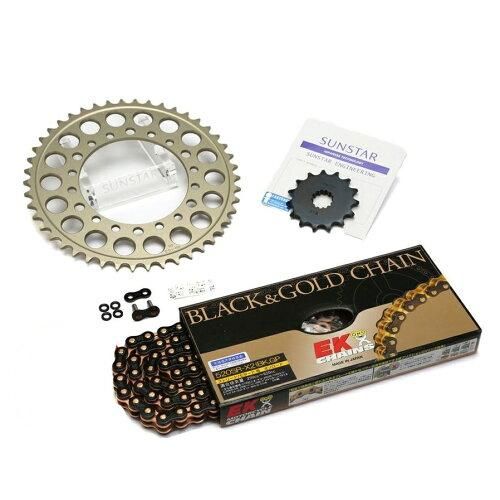 4営業日で発送 SUNSTAR サンスター スプロケット＆チェーンキット 品番 KE31504 CBR250R サイズ 520