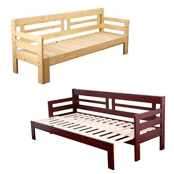 すのこソファベッド シングル 天然木 おしゃれ シンプル 北欧 フレームのみ 【jea-sfb-200】