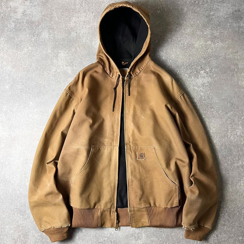 90s Carhartt サーマル ライナー ブラウン ダック アクティブ